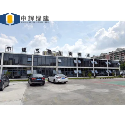 CGCH Factory Direct Supply 20ft 40 Steel Frame Container House 2 Storey Student Dorm