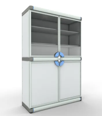 Laboratory Furniture Metal Medical Storage Cabinet Lab Reagent Cabinet Storage Cabinet Metal