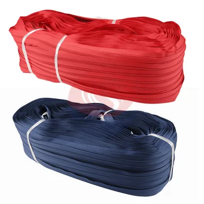 High Durability Nylon Coil Zipper Roll Continuous Bulk Zipper DTY Polyester Tape Long Chain Zipper for Apparel & Home Textile