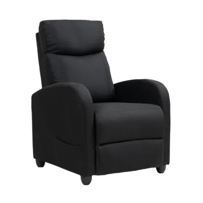 Leather Fabric Massage Single Sofa Recliners for Small Recliner Chair Game Chair with Footrest