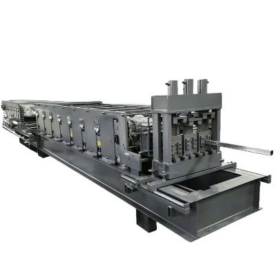 OEM Three Sizes Slot Unistrut Channel Roll Forming Machine 1.2-2.5mm Thickness 16 Roller Stations for Construction Support