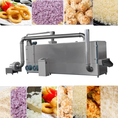 Precise Parameter Control Multi-size Finished Products Project Design Service Food Raw Material Factory Bread Crumb Machine