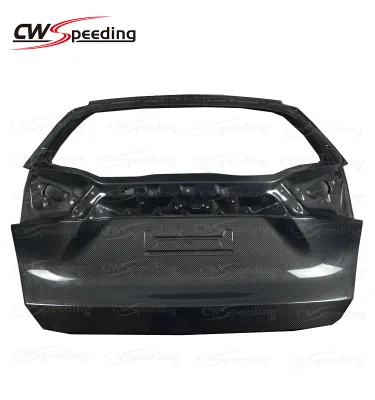 OEM STYLE CARBON FIBER REAR TRUNK LID BOOT LID for 2020-2021 HONDA FIT GR9 GS1 BODY KIT