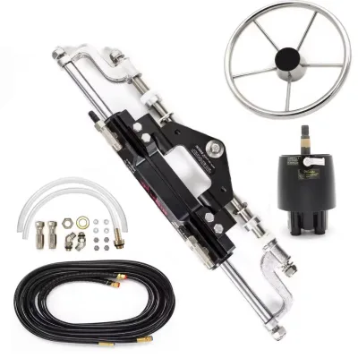Dorham 300HP Launch Hydraulic Steering System Kit Set for Medium-high HP Outboard Engines Smooth and Effortless Operation