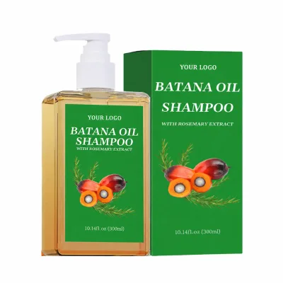 OEM Private Brand Hair Carre Treatments Batana Oil Shampoo With Rosemary Extract Anti-Druff Nourishing Moisturizing for Hair