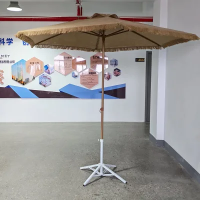 Jute Tassel Umbrella