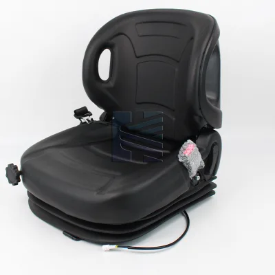 Universal Foklift Attachment Adjustable Forklift Seat OEM Semi-enclosed Shock-absorbing Switch 230*280