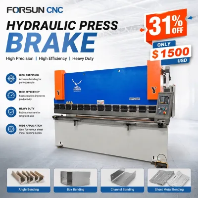 31% Discount  63T3200 DA53T CNC Press Brake Stainless Aluminum Sheet Bender Ventilation Pipe Processing Machinery