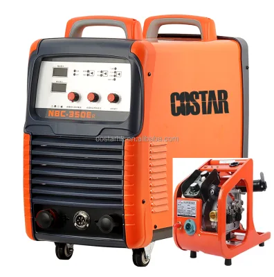 Mig welders 350ER with multi-purpose igbt-inverter smaw puls mma mig gas/mig gas less double pulse arc mag welding machine