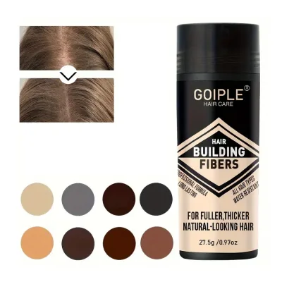 Customize Logo 8 Colors Hair Powder Loss Treatment Sweat-proof Long Lasting Hair Building Fibers for All Hair Types