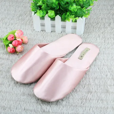 pink Beauty Women Indoor Spa Slipper Shoes