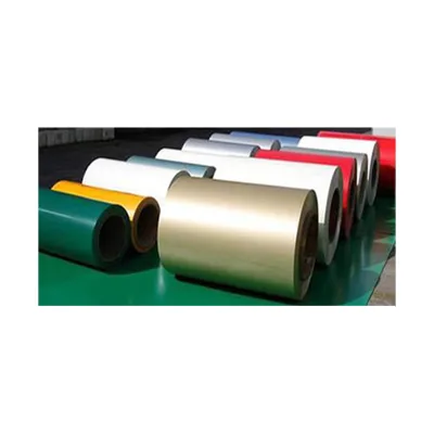 Customized Prepainted Aluminum Alloy Coil for Industrial Decorative Use Color Coated Rolls Bending Welding Cutting Processing