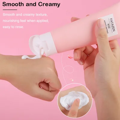 FATAZEN Private Label Deep Moisturizing MEN Facial Cleanser OEM ODM Anti-Acne Smoothing Face Wash Gel Form for Damaged Skin