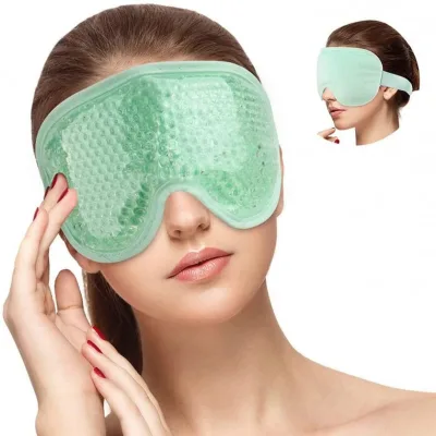 Eye Mask for Sleeping Cooling Ice Pack for Eyes After Surgery Gel Bead Eye Mask