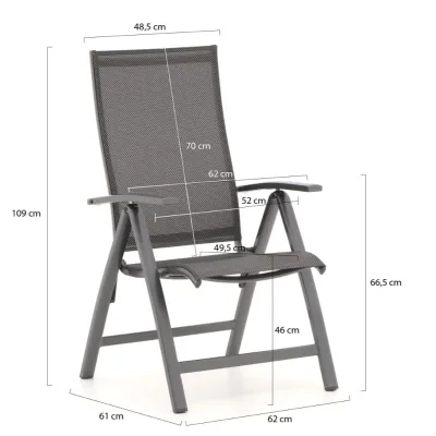 New Design Bistro Set with Comfortable Cushion Garden Lounge Set for Hotel