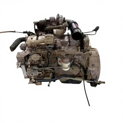 FSH Manufacturer Supplies Used Small Pump for 6 Cylinder Diesel Engine Assembly Compatible 6BT Rail Engine Professional Tested