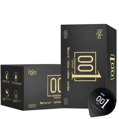 Super Real Touch Male Penis Condom Natural Latex Super-Thin and Super-Slippery 10 Pack