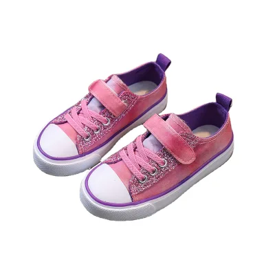 2024 Unisex New Fashion High Quality Canvas Shoes Kids Casual Student Beach Rubber Sole Summer Walking Featuring Logo
