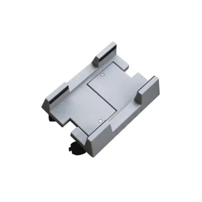 Modern Metal CPU Roller Stand with 4 Wheels Brake Lock Under Desk Waterproof Computer Case Holder Office Furniture