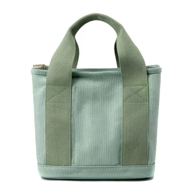 2025 Custom Clothing Storage Bag for Women Large Capacity Multi-Pocket Canvas Storage with Zipper Functional Foldable Design