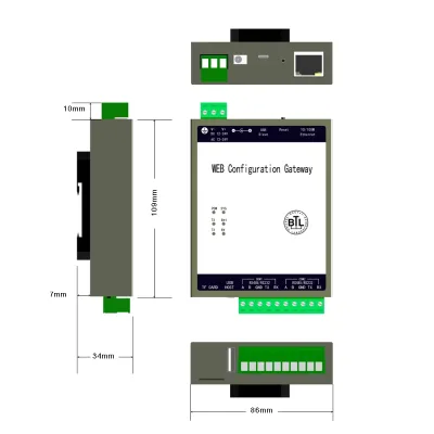 Professional Cloud-Enabled MQTT Web Gateway Secure and Easy to Use for IoT Applications Manufacturer Supply