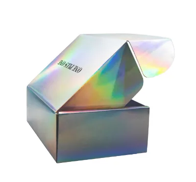 Private Brand Customization 3ml/5ml/7ml Coated Paper Peptide Travel Case Rigid Boxes Holographic Finish Glossy Lamination Sponge