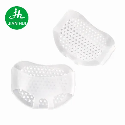 Moisturising Pain Relief SEBS GEL Forefoot Metatarsal Pad With Honeycomb Breathablitiy Holes of CE and ISO9001 Standard