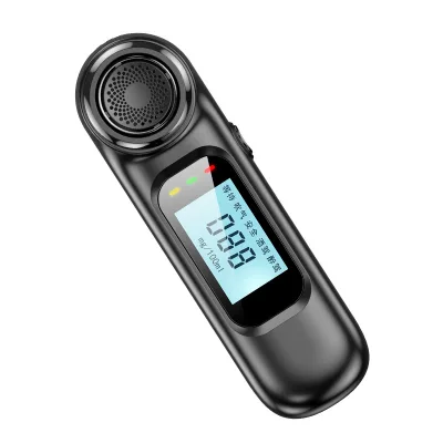 Professional Rechargeable Automatic Digital Breathalyzer 0.05% BAC Accuracy CE RoHS Certified for Post-Driving Use Custom