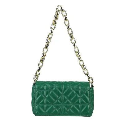 HY198 Simple Chain Bag Women New Fashion Embroidery Line Shoulder Bag Armpit Women's Bag