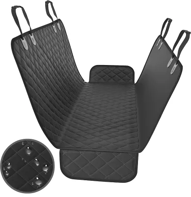 Car Pet Accessories Waterproof Non-slip Seat Cover for Dogs Travel Pet Car Door and Seat Protector