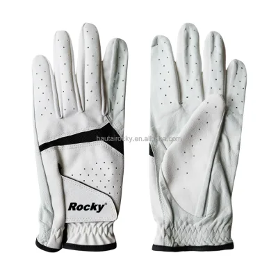 Top Grade Quality Soft PU Non-Slip Golf Gloves with Custom Colors & Logo for Golf Sports Training and Hands Protection