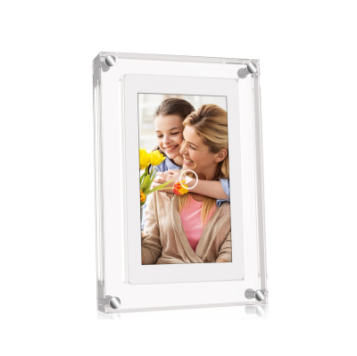 2025 New Model 5 Inch Digital Photo Frame 1920*1080 High Resolution Play Video/photo/music/calendar/clock Digital Picture Frame