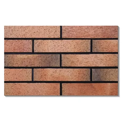 Foshan Guangzhou Clay Porcelain Red Exterior Facing Split Brick Flexible Faux Stone Facade Wall Cladding Tile