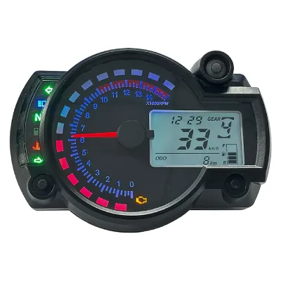 182-LCD Screen Digital Panel Speedometer New Condition Motorcycle Spare Parts Spido Spedo Koso Rx2n Kosorx2n Aprilia GPR150cc