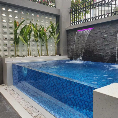 Price Swim Pool Endless Swimming Pool Glass Swimming Pool