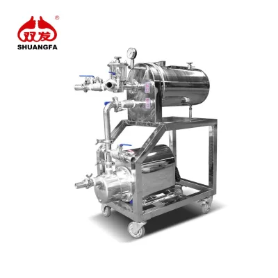 Beer Filtering Equipment Beer Filtering Machine Stainless Steel Filter Equipment for Beer and Wine