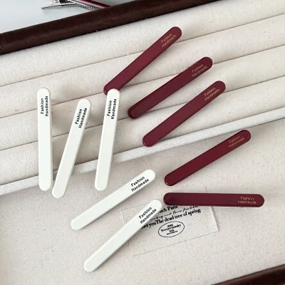 Fashion No Crease Hair Clips No Bend Hair Styling Wake Shape Makeup Clips Pretty Black White Hair Clips