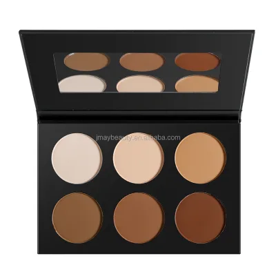 6 Colors Cream Concealer Fashion Cosmetics Women Contouring Makeup Facial Concealer Palette