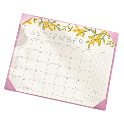 Factory Custom Printing Promotion Plan Desktop Calendar Monthly Holiday Reminder 2025 Desk Calendar