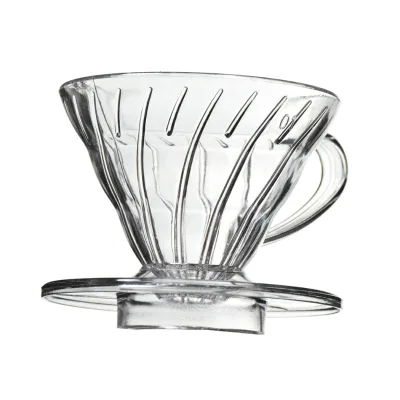Promotional Gift Large Single Hole Plastic Barista Coffee Dripper Coffee Filter Cup