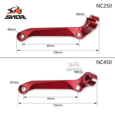 SNOR Motorcycle ZONGSHEN Clutch Cable Support Bracket CNC Engine Clutch Arm Bracket for NC250 NC450 ENDURO Off-Road Dirt Bikes