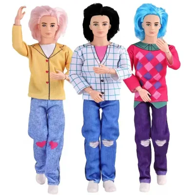 3pcs/set 32cm Kpop Boy Vinyl Dolls Hunters Saja Boys 2025 Hot Toys Action Figure Action Figures Model Christmas Gifts Doll