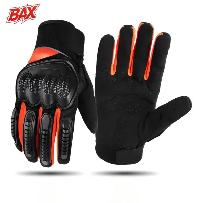Wholesale Winter Motorcycle Gloves Waterproof Warm Fleece Lined TPU Stretch Cycling Outdoor Sports Protective Touch Screen