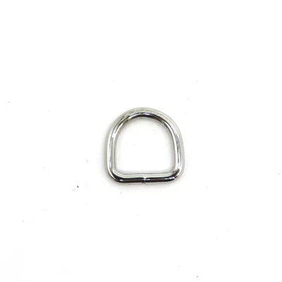 Factory Price Welded Metal Iron Weld D Ring for Handbags