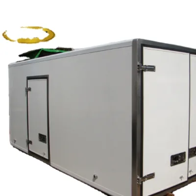 Export Dongfeng 16T Thermo King Refrigerator Van Truck for Meat and Fish