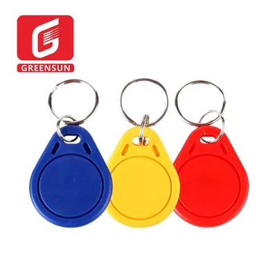 ABS Material IC Access Control Card Replicable Smart Lock Sensor Blank ID Card Elevator Card Keychain Accessory