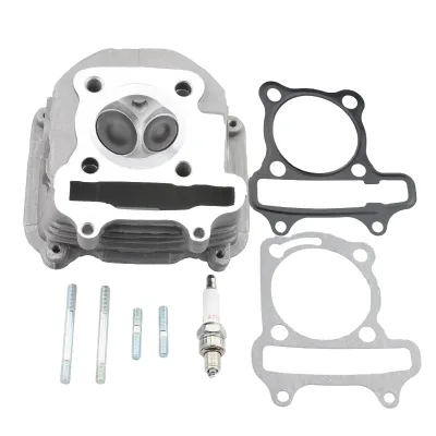 CQHZJ Wholesale 139qmb Gy6 Cylinder Liner With Accessories Cylinder 52mm Bore Piston Cylinder Head With 23mm