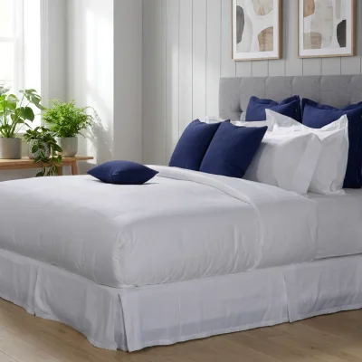 100% Cotton Pillow case High Quality White Duvet Cover Bedding Set for Wholesale Price