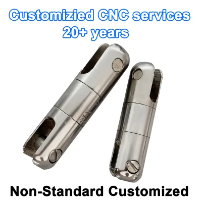 Steel Swivel Joint Anti Twist Cable Connector Cnc Milling Machining Part Services Transmission Line Tools for Power Construction