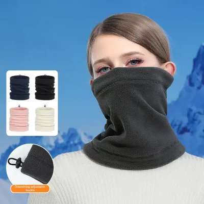 New Design Fashion Fleece Neck Warmer Gaiter Snood Tube Skiing Cycling Windproof Balaclava Outdoor Sports Skiing Neck Gaiter